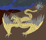 Lightning Amphiptere BaseColor by Satin-Bowerbird