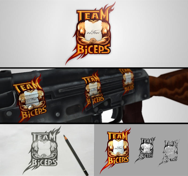 CS:GO Sticker - Team biceps by Sicknature94 on DeviantArt