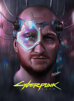 Fan Art - Paris Platynov in Cyberpunk Style