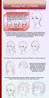 How to draw Detailed and Non, anime HAIR TUTORIAL