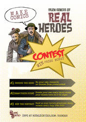 Make comics of Real Heroes CONTEST