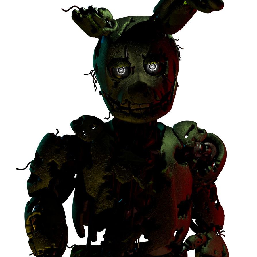 Spring Trap Render Simple Springtrap Render (FNaF/Blender) by CounterStrikeGoof on DeviantArt