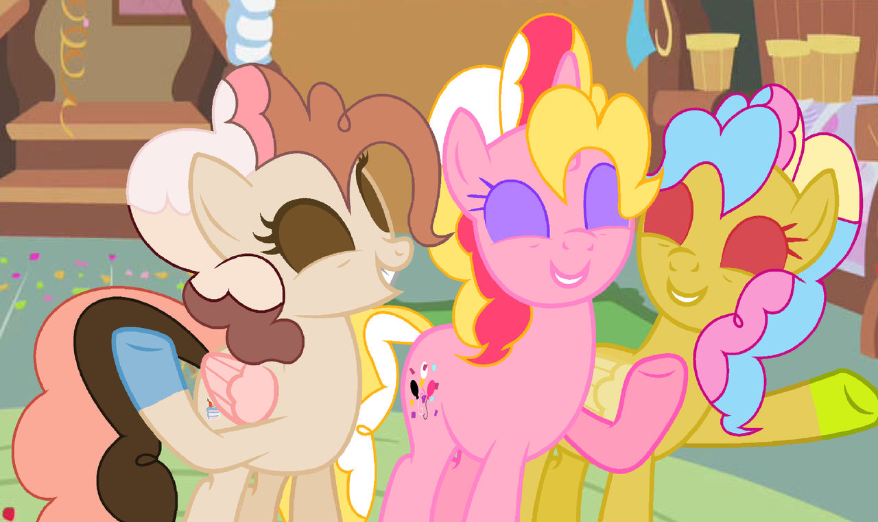 Pink Is 2 Trio Pinkies Bakerys by PinkieNaturePie on DeviantArt