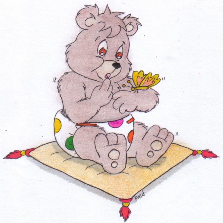 Baby Teddy Ruxpin by Fred