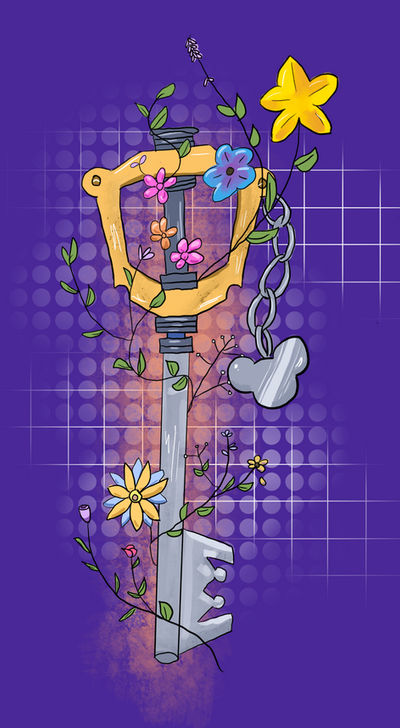 Keyblade tattoo design by bleedingreignbow on DeviantArt