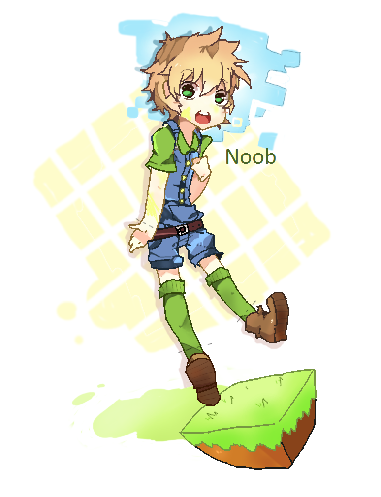 Roblox Noob By Xxkami Kunxx On Deviantart - kawaii roblox cute noobs