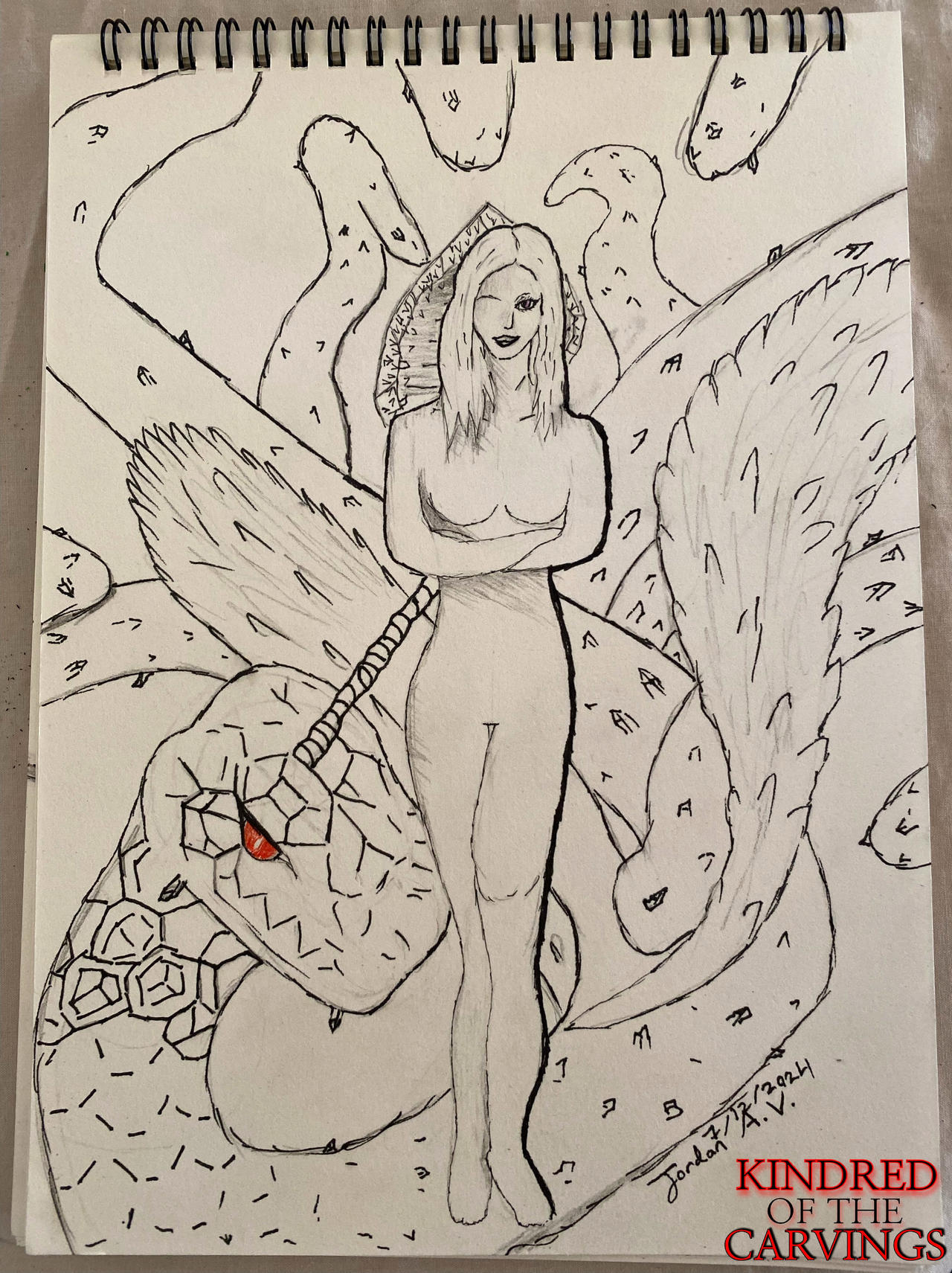 Kindred of the Carvings: Hospicea Platinum Serpent