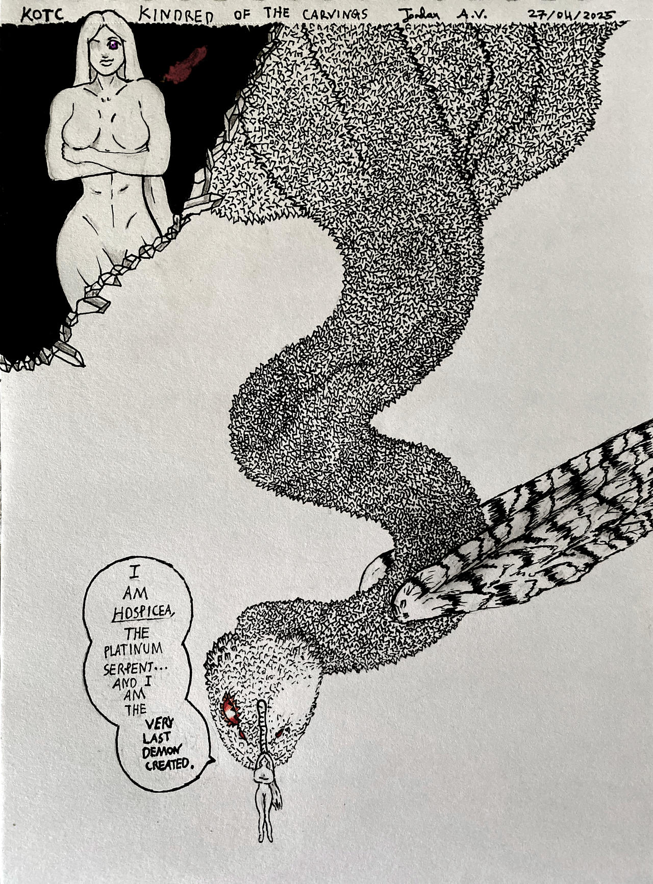 Platinum Serpent, Hospicea ~