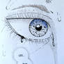 'Eyes cold as fallen rain'