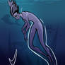 She went quietly, she floated away