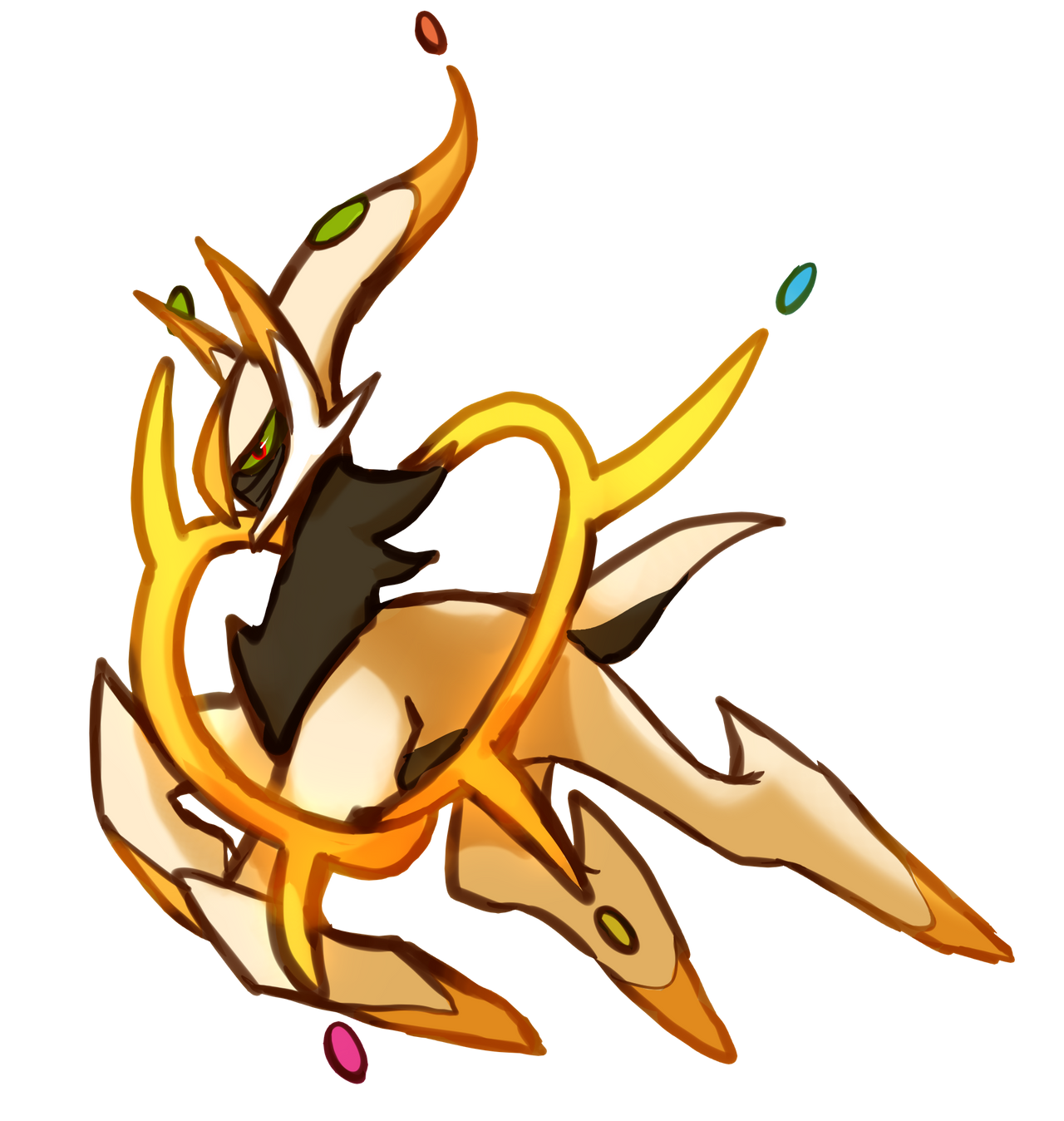 Mega Arceus doodle