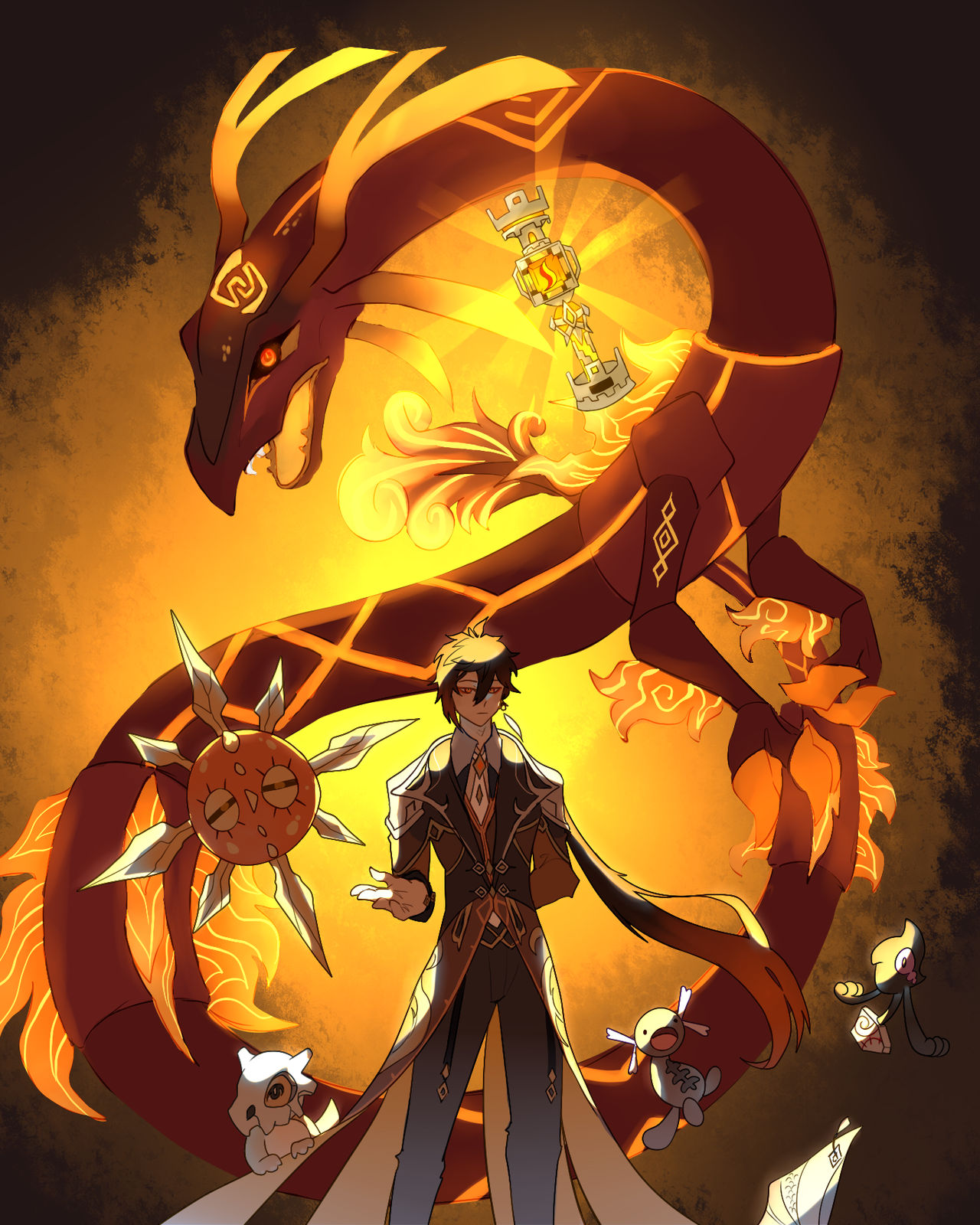 Genshin x Pokemon : Geo Archon