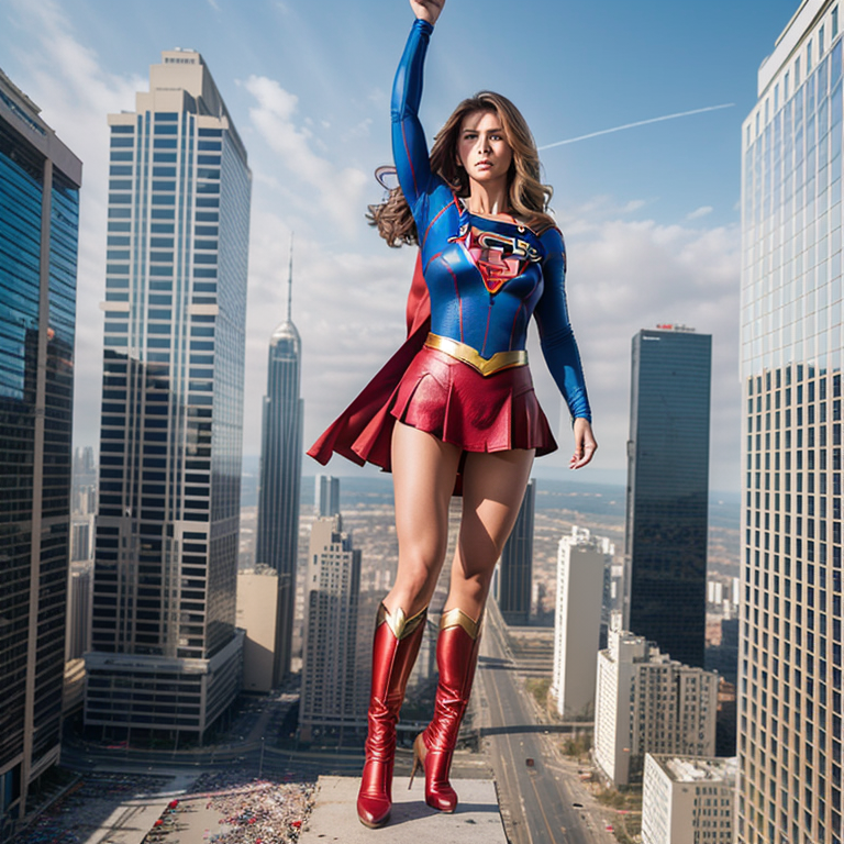 GIANTESS SUPERGIRL by ELMiset on DeviantArt