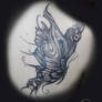 butterfly shoulder tattoo