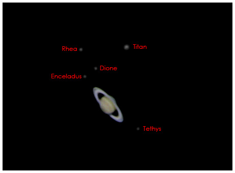 Saturn and Moons 02-01-2006