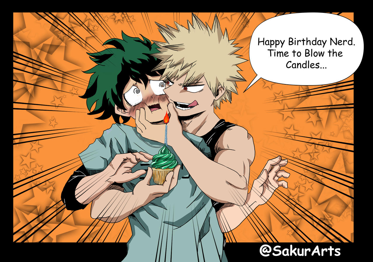 Deku's birthday 2019 Fanart My Hero Academia by SakurArtsweb on DeviantArt