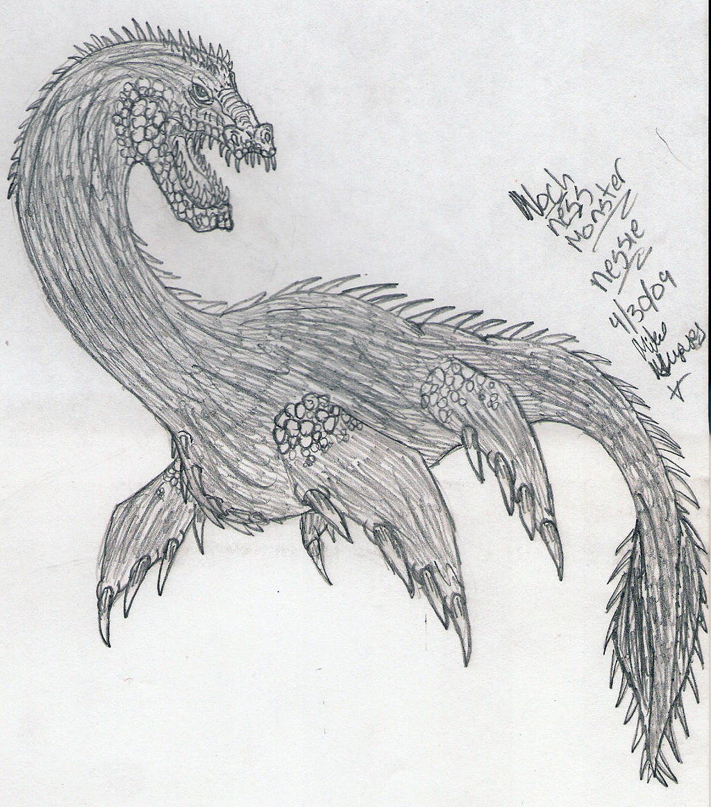 Nessie the Loch Ness Monster by viperdragon2 on DeviantArt