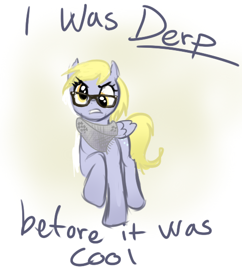 hipster derpy