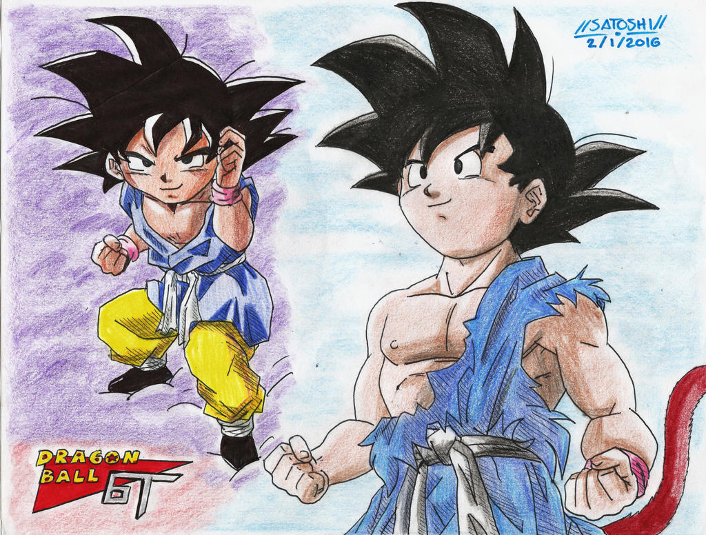 Goku Gt by SatoshiOreki20 on DeviantArt