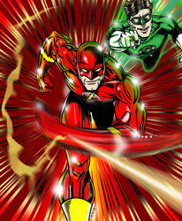 Flash and Green Lantern