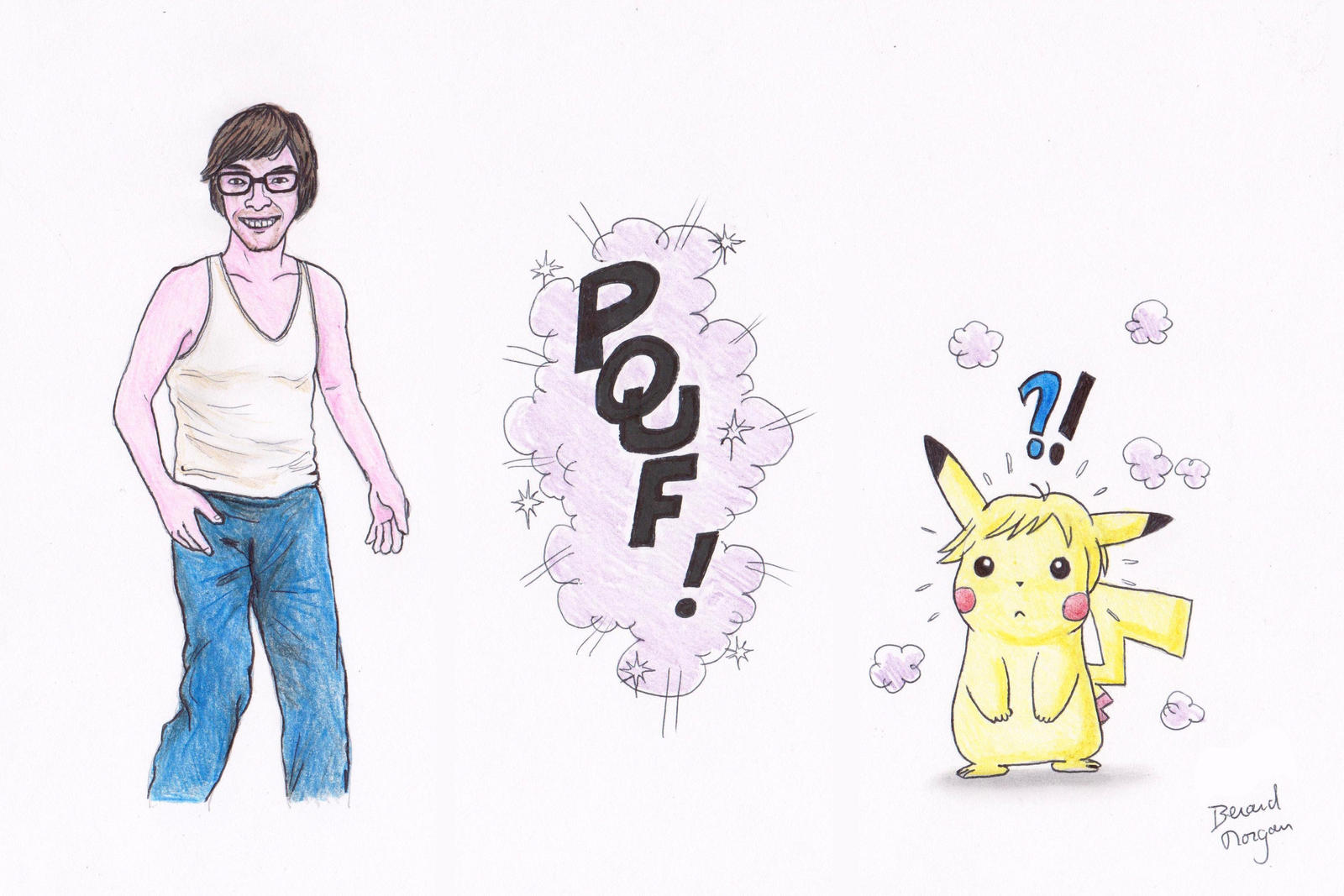 Neko et Elvis (Pikachu Transformation) by dinoradar on DeviantArt