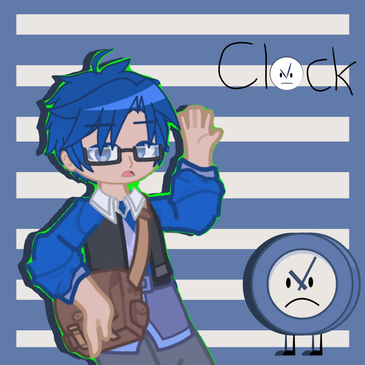 Clock Humanized BFDI Clock Humanized by HarryisLoafed on DeviantArt
