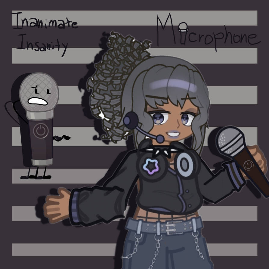 Inanimate Insanity Microphone Humanized by HarryisLoafed on DeviantArt