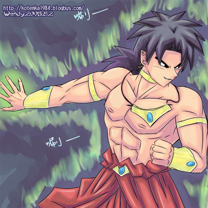 broly ready to fight