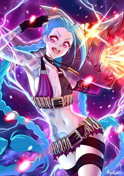 Jinx from League of Legends FANART