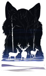 Snow deers