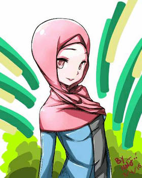 Hijabis smile Gerl~