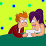 Futurama - Fry and Leela