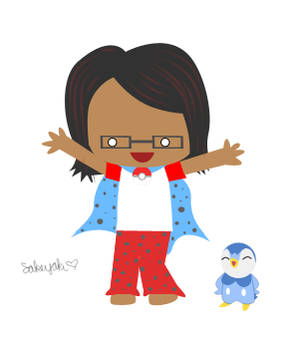 Super Pengwin Girl + Piplup