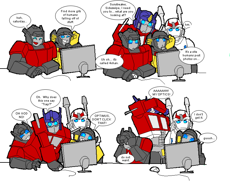 Transformers discover 4chan