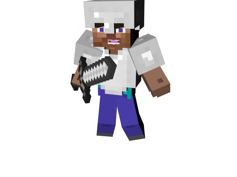 Minecraft Steve 3d Render #1