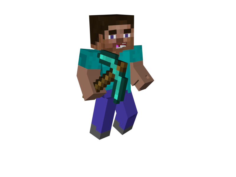 Minecraft Steve 3d Render #6 by mankej on DeviantArt