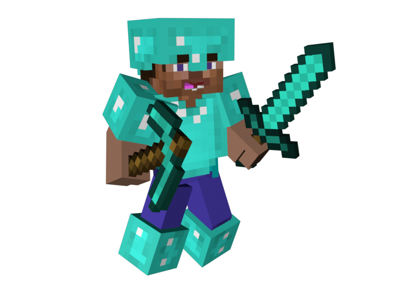 Minecraft Steve Rendering Minecraft Steve 3d Render #10 by mankej on DeviantArt