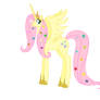 Alicorn Princess Fluttershy (redone)