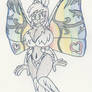 My Rainbow Mothra OC