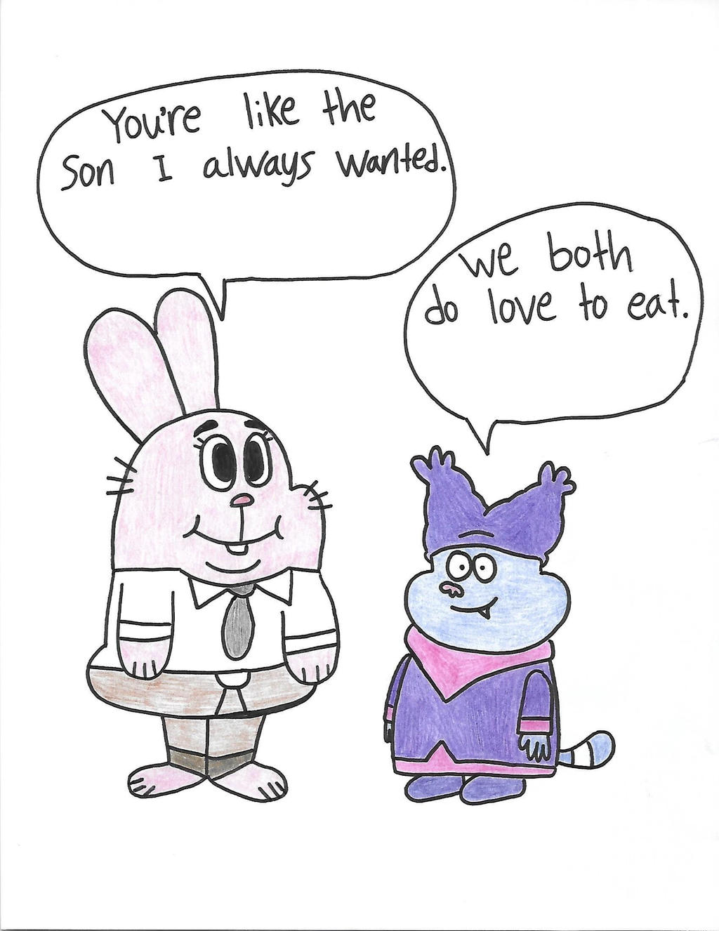 Chowder Richard Richard Watterson meets Chowder by VideogameGamer on DeviantArt
