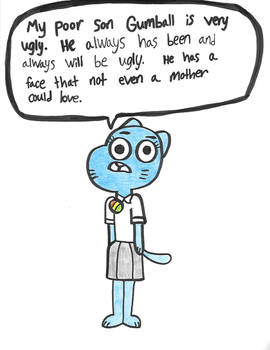 Nicole talking about Gumball