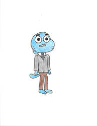 Gumball Watterson as an adult