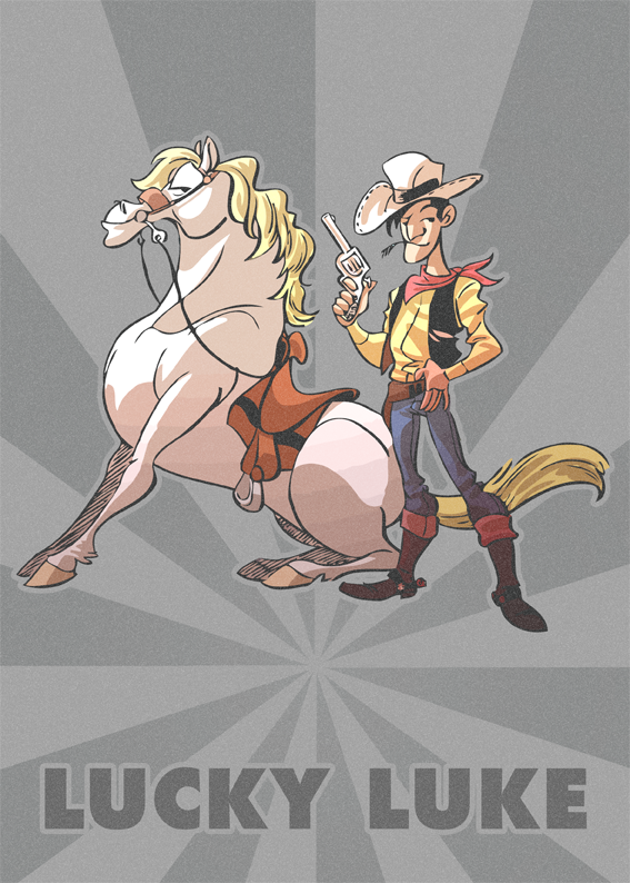 Lucky Luke - Superheroes Revisited