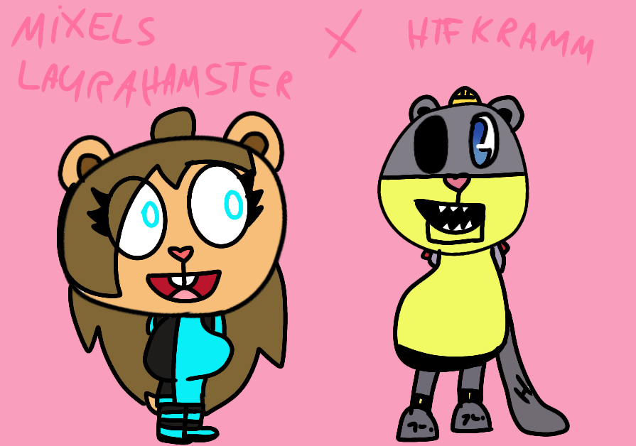 Mixels Laura Hamster x Htf Kramm by Magyarlaura20090821 on DeviantArt