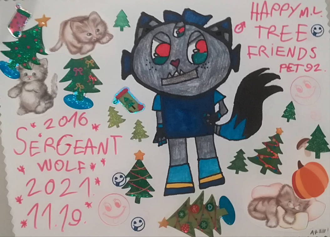 Happy tree friends Sergeant the Wolf 92. by Magyarlaura20090821 on ...