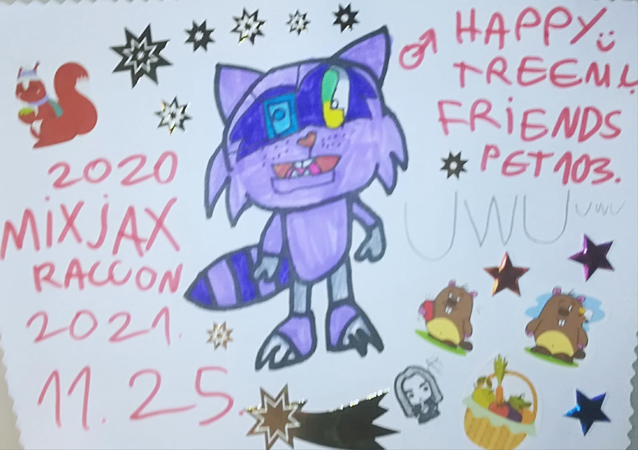 Happy tree friends Mixjax the Raccon 103. by Magyarlaura20090821 on ...