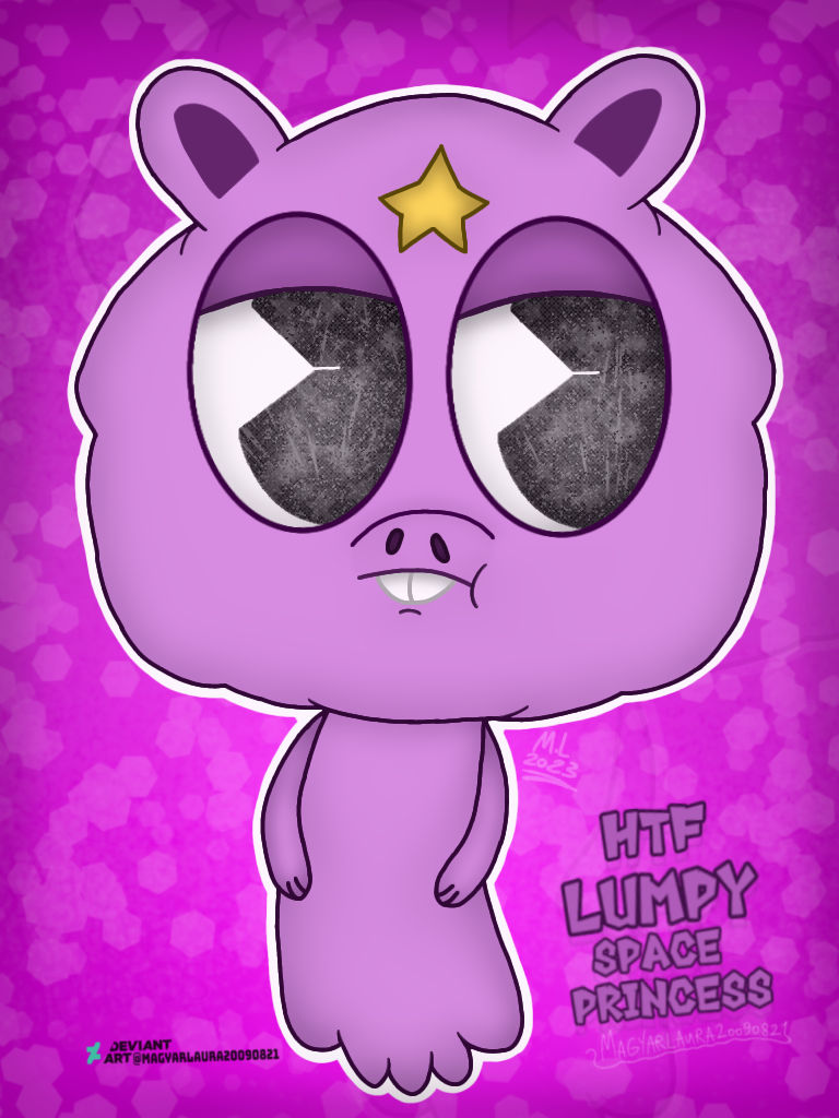 // HTF Lumpy Space Princess // by Magyarlaura20090821 on DeviantArt