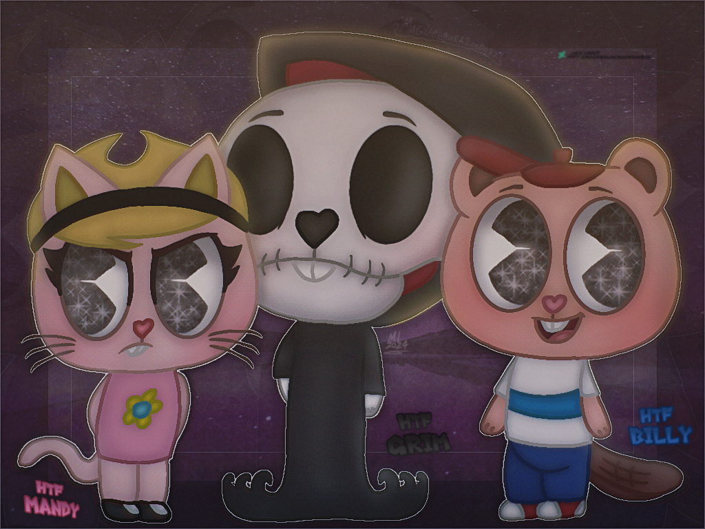 Billy Non Htf Billy Mandy and Grim (HTF) by Magyarlaura20090821 on DeviantArt