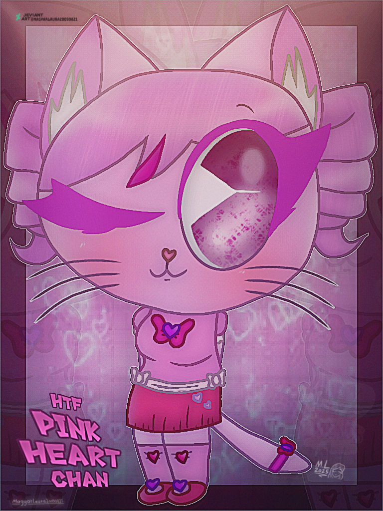 //HTF Pink Heart Chan// by Magyarlaura20090821 on DeviantArt