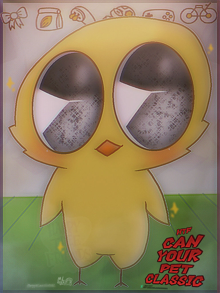 //HTF Chicken - Can Your Pet// by Magyarlaura20090821 on DeviantArt